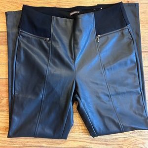 J McLaughlin Faux Leather Pants - NWOT size L